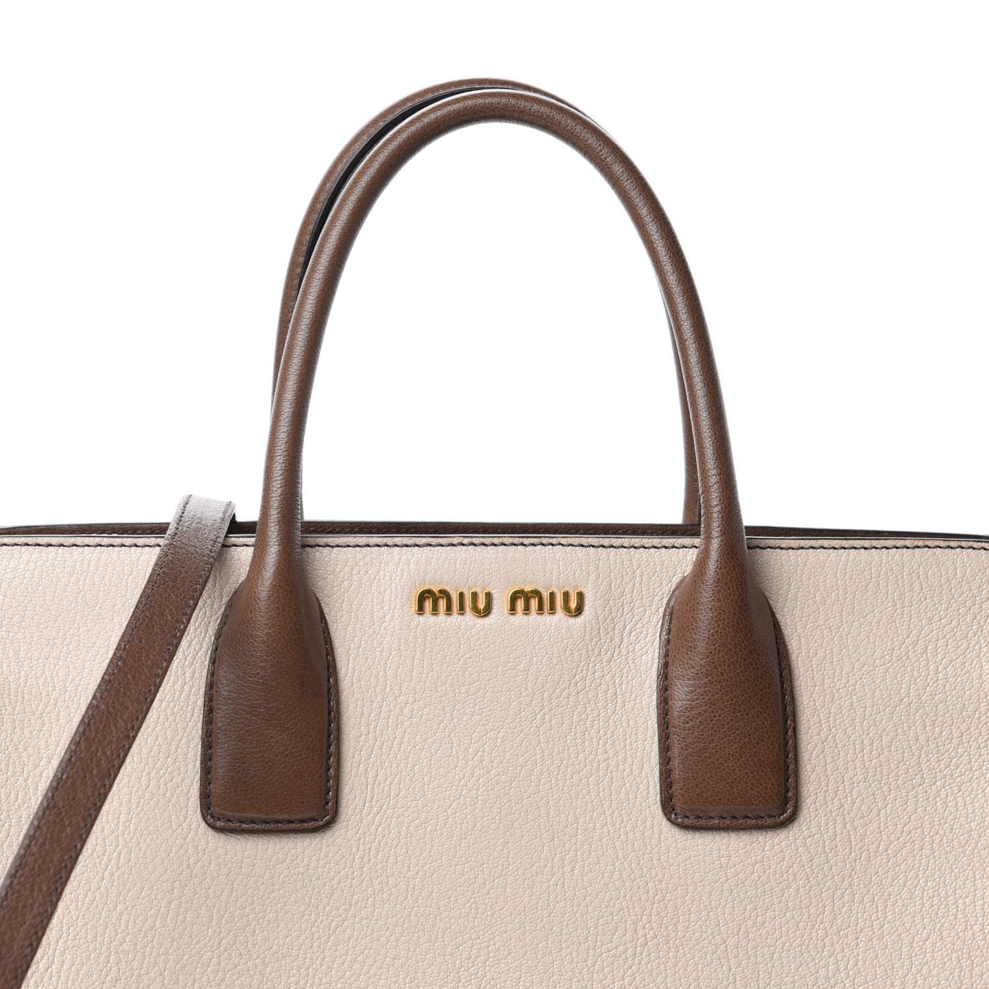 Goatskin Madras Bi-Color Top Handle Tote Talco Bambu