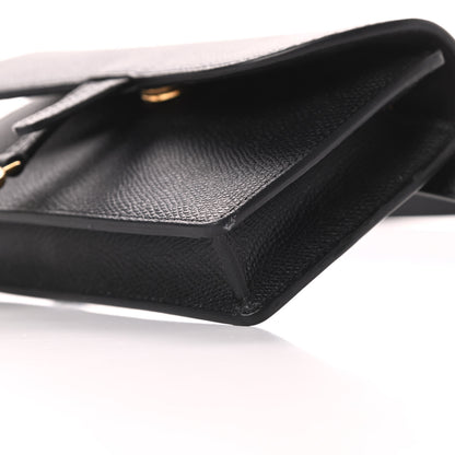 Christian Dior Grained Calfskin Saddle Belt Bag Black 11 of 13