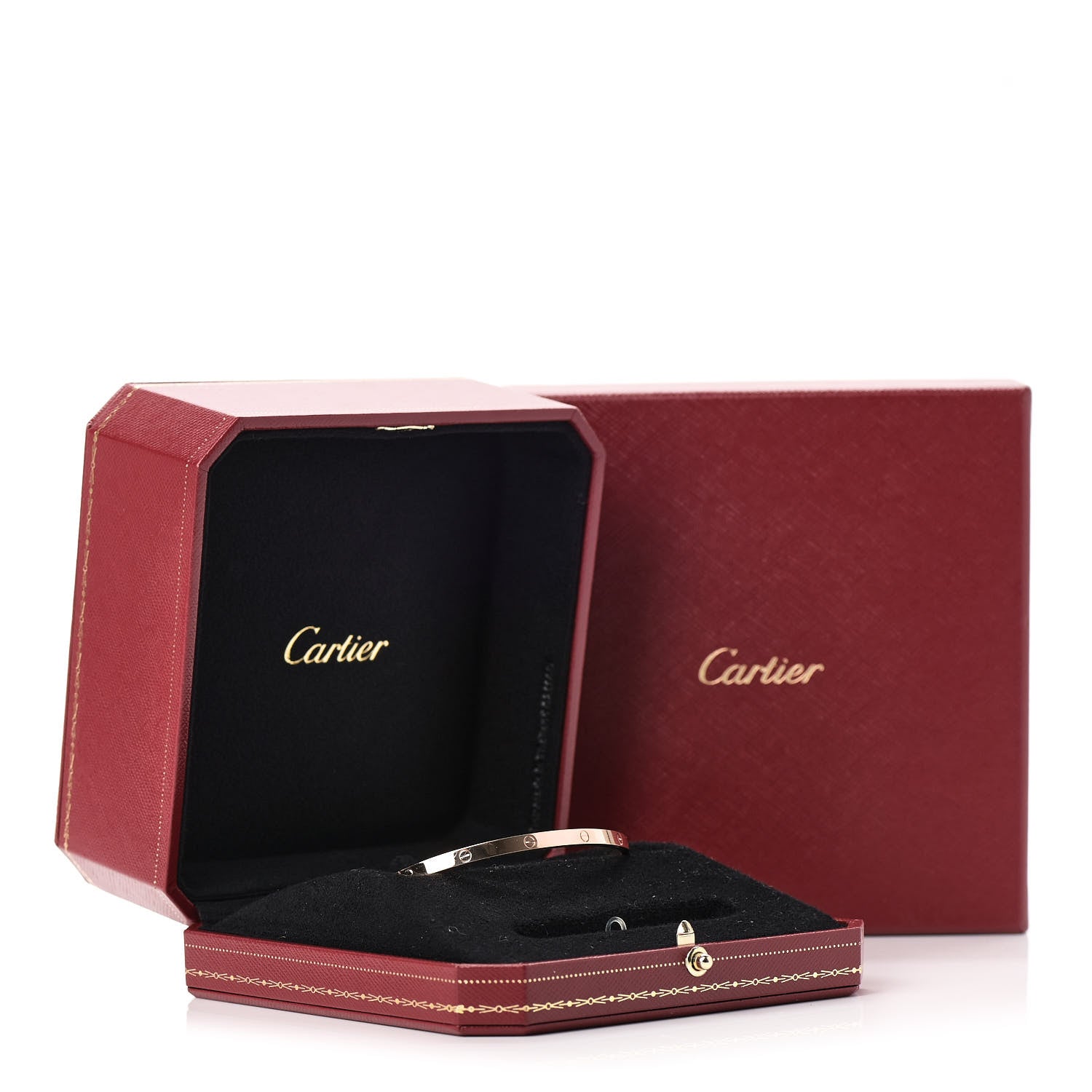 Cartier 18K Pink Gold Small LOVE Bracelet 18 4 of 4