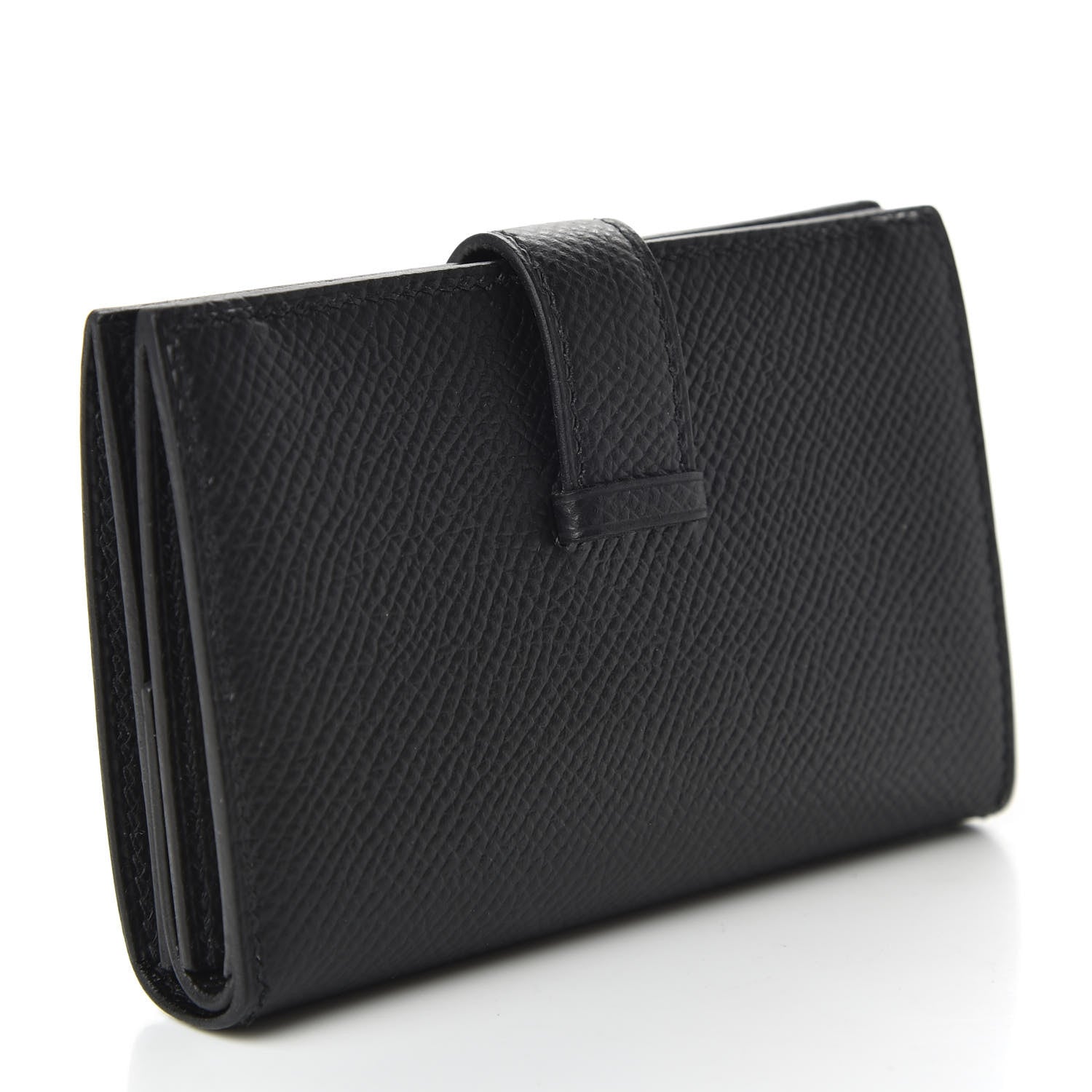 Hermes Epsom Mini Bearn Wallet Black 3 of 7