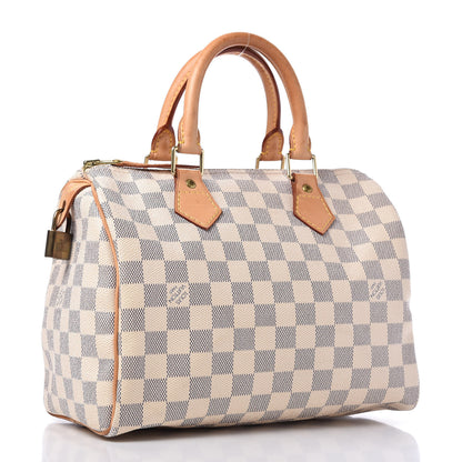 Louis Vuitton Damier Azur Speedy 25 3 of 12