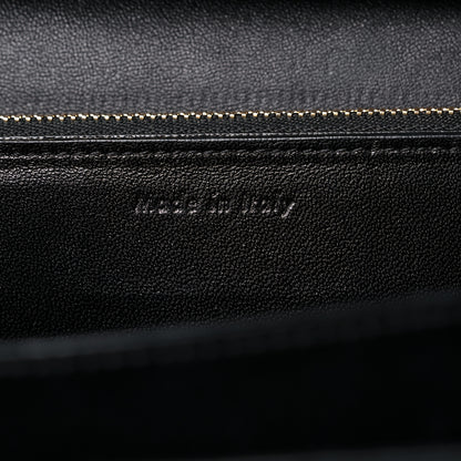 Celine Goatskin Medium Classic Box Flap Bag Black 7 of 14