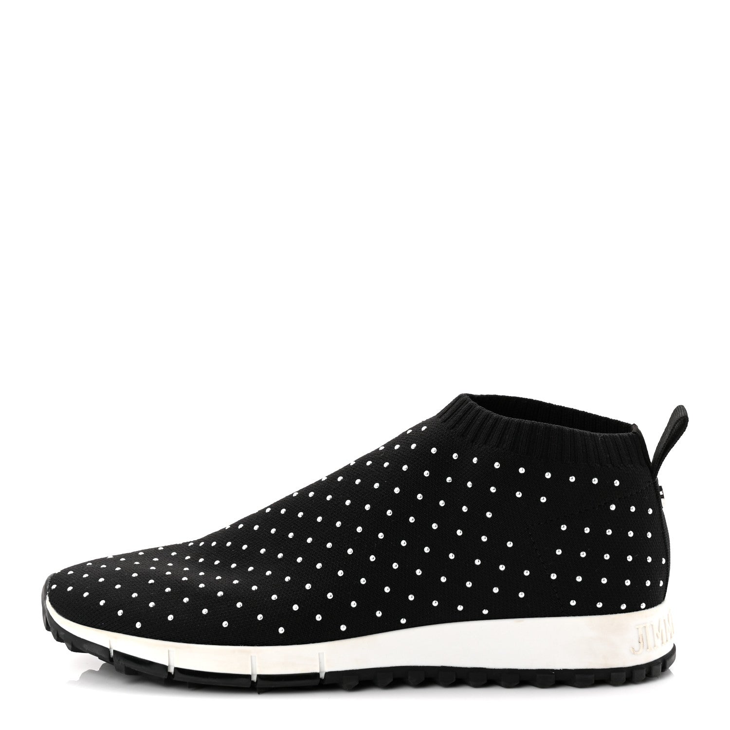 Jimmy Choo Elastic Norway Slip-On Sneakers 39 Black 1 of 9
