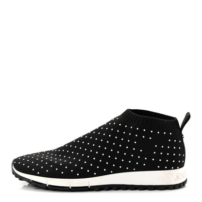 Jimmy Choo Elastic Norway Slip-On Sneakers 39 Black 1 of 9