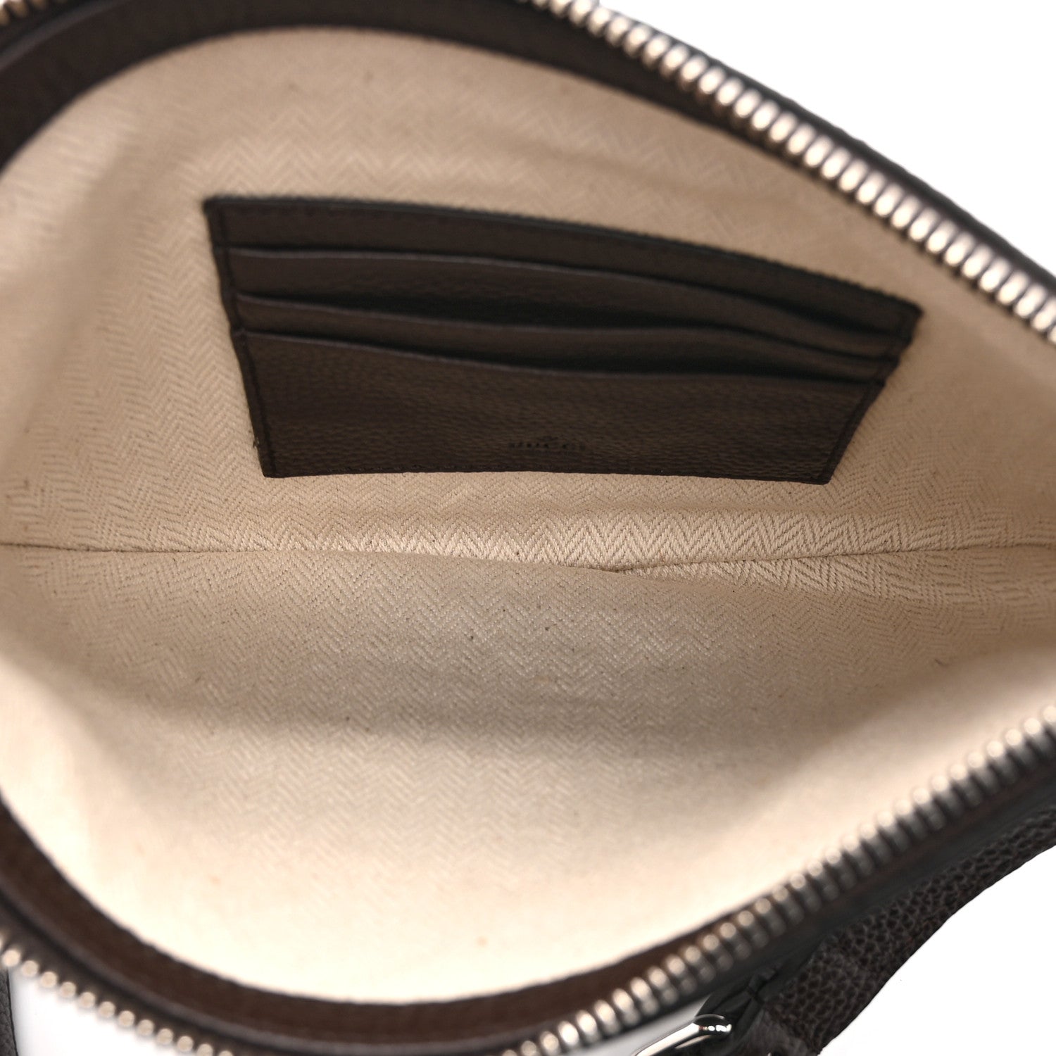 Gucci Pebbled Calfskin Mini B Shoudler Bag Dark Brown 5 of 10