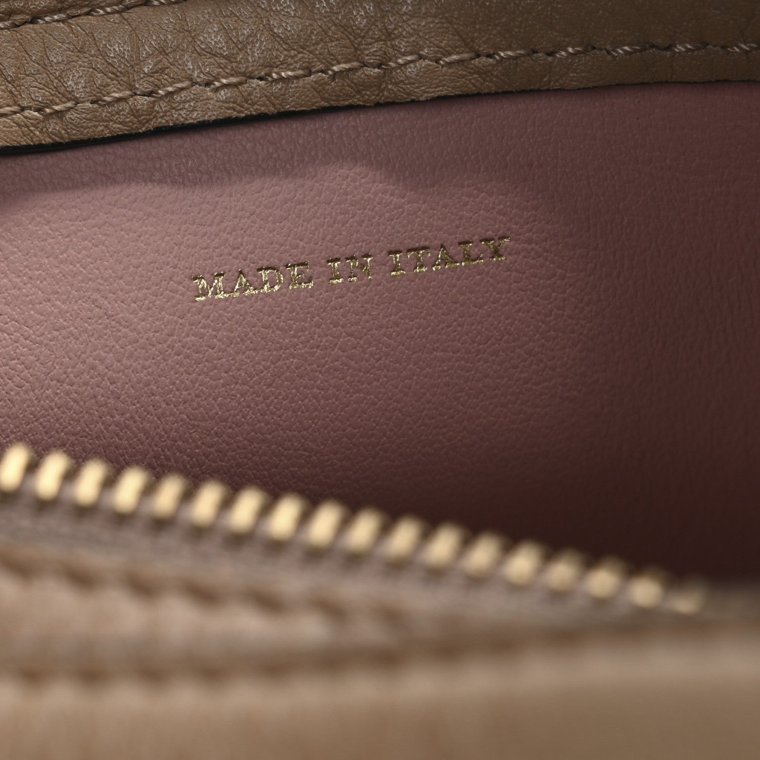 Burberry Grained Calfskin EKD The Barrel Bag Light Camel 7 of 10