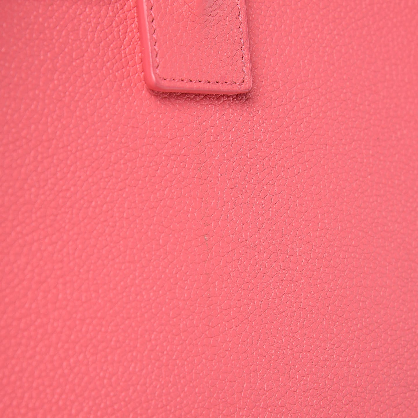 Grained Calfskin Baby Sac De Jour Rose Clair