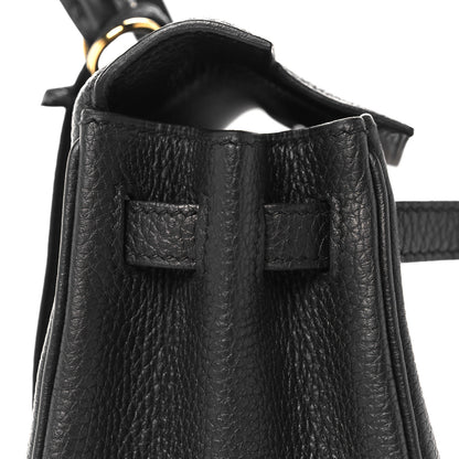 Hermes Togo Kelly Retourne 25 Black 15 of 37
