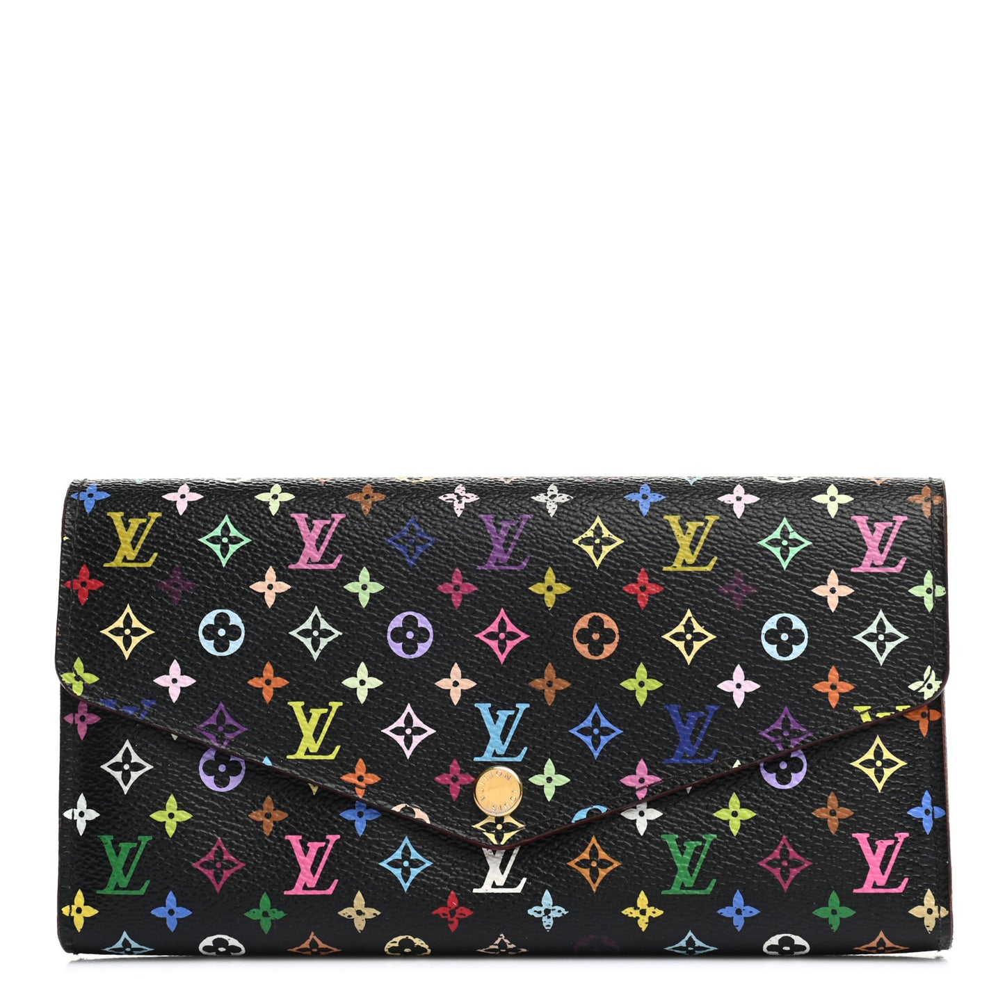 Monogram Multicolor Sarah Wallet NM Black Grenade