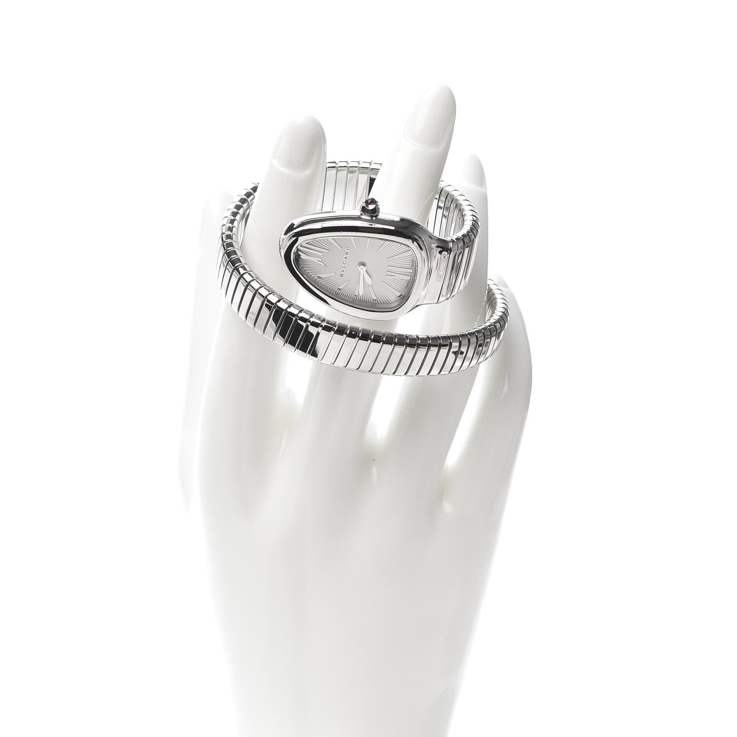 Bulgari Stainless Steel 35mm Serpenti Tubogas Quartz Watch 4 of 14