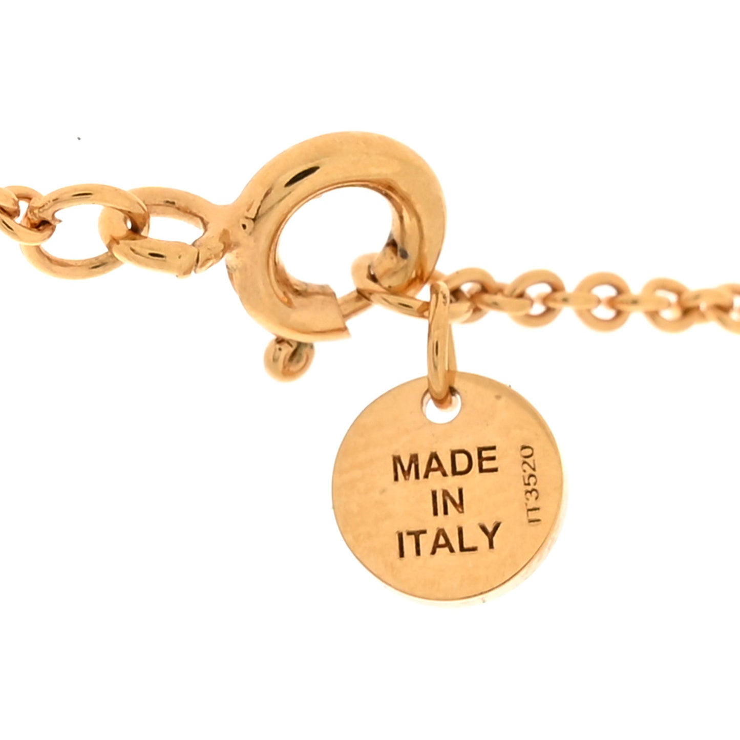 Brass Crystal F is Fendi Necklace Gold