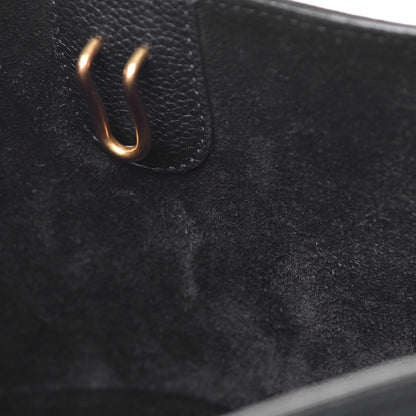 Celine Soft Grained Calfskin Small Sangle Bucket Bag Black 10 of 10