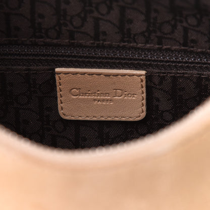 Christian Dior Suede Admit It Hobo Beige 6 of 13