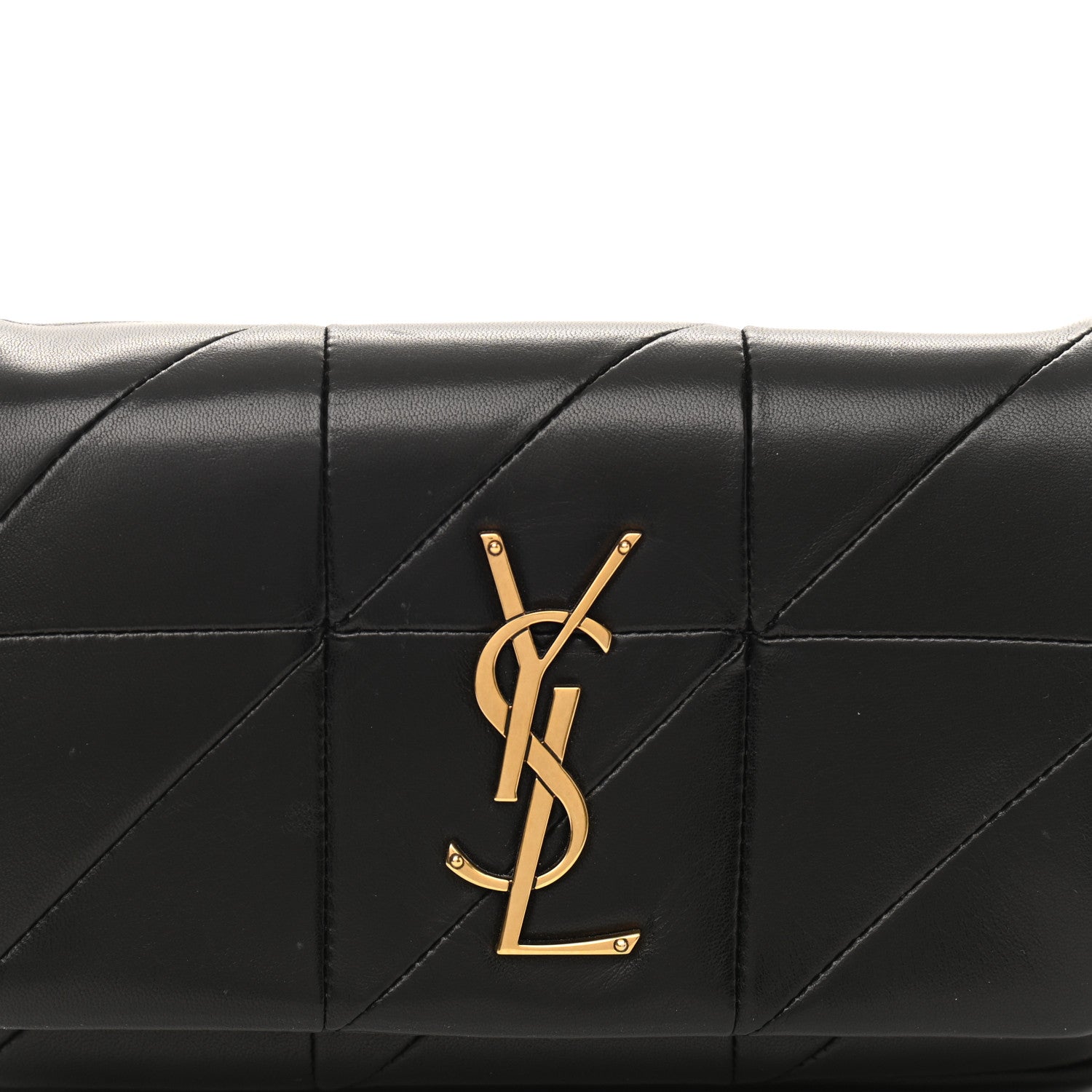 Saint Laurent Lambskin Monogram Jamie Belt Bag Black 9 of 11