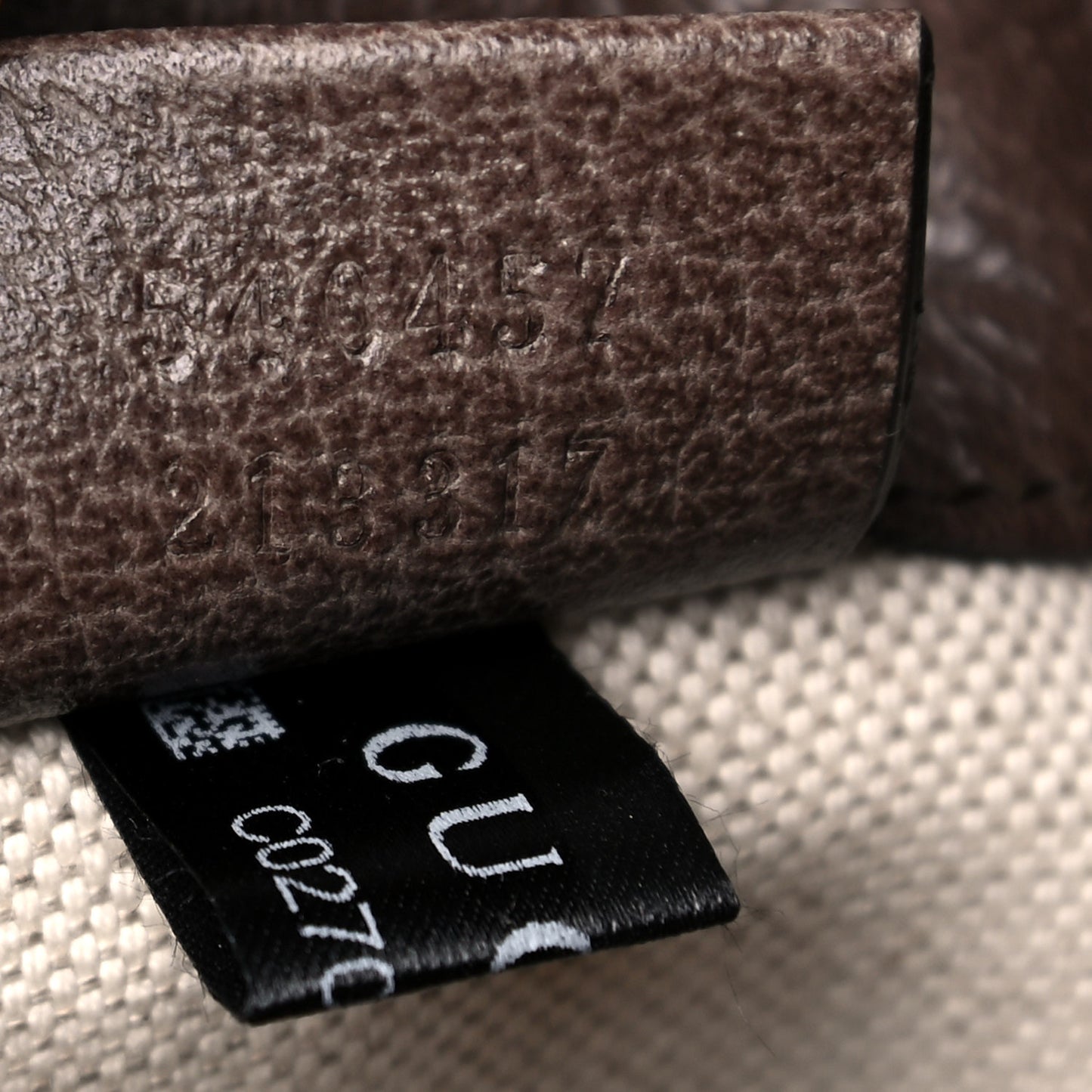 GG Supreme Monogram Web Ophidia Bucket Bag Brown