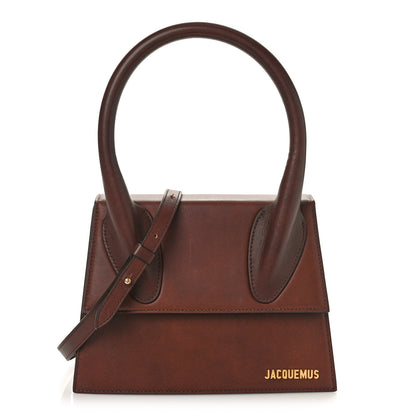 Jacquemus Smooth Calfskin Le Grand Chiquito Dark Brown 1 of 8