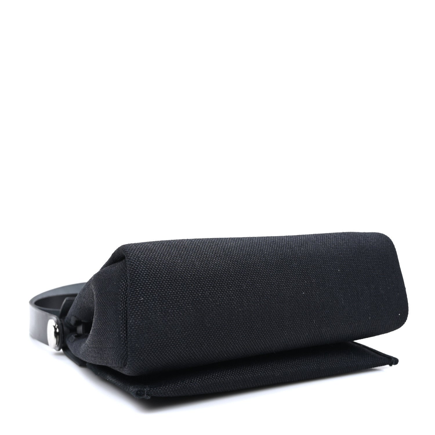 Hermes Military Toile Vache Hunter Herbag Zip Retourne 20 Black 4 of 10