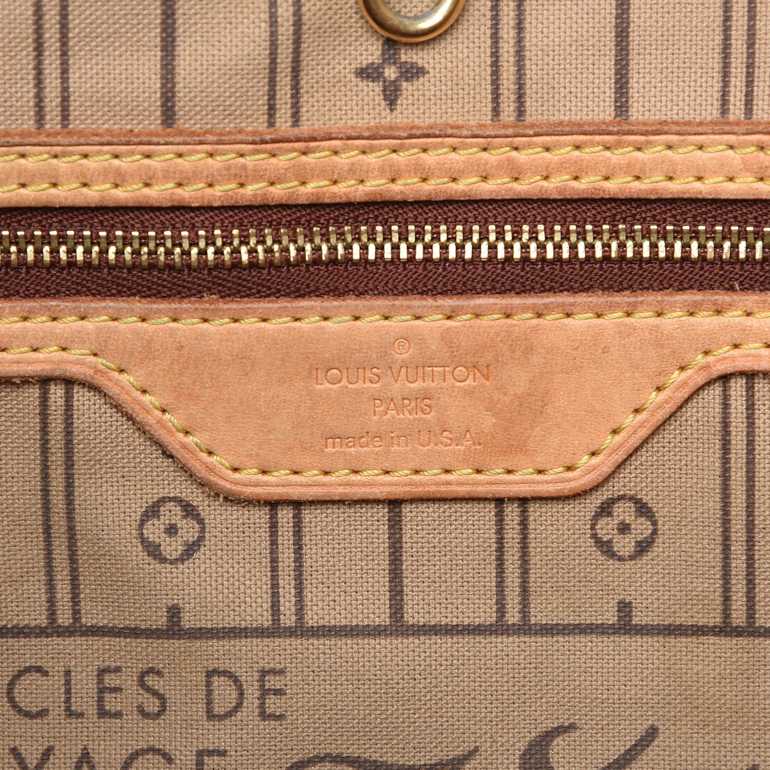 Louis Vuitton Monogram Neverfull MM 6 of 22