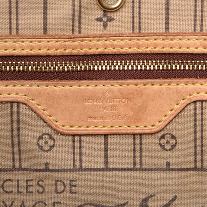 Louis Vuitton Monogram Neverfull MM 6 of 22