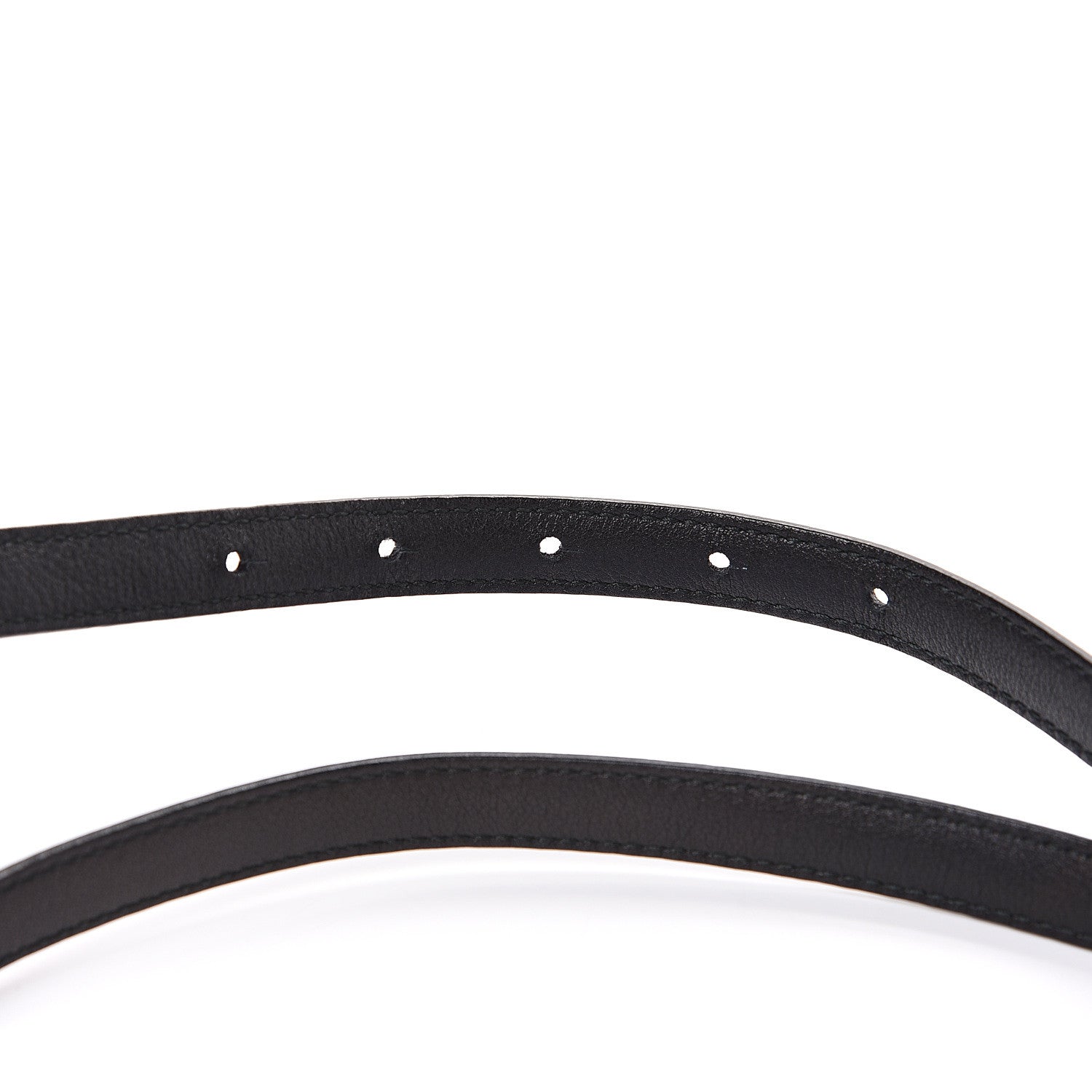 Gucci Moon Calfskin Nickel Interlocking G 20mm Belt 85 34 Porcelain Light Blue 3 of 5