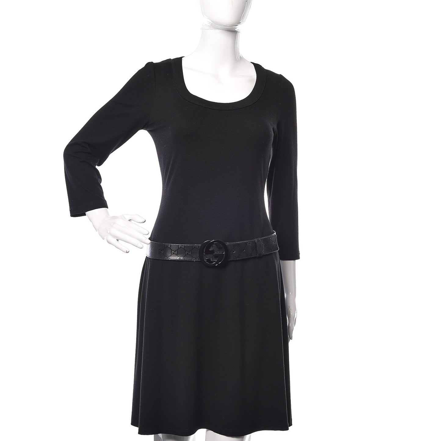 Imprime Monogram Interlocking G Belt 90 36 Black