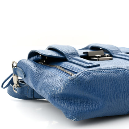3.1 Phillip Lim Textured Calfskin Mini Pashli Satchel Cerulean 7 of 11