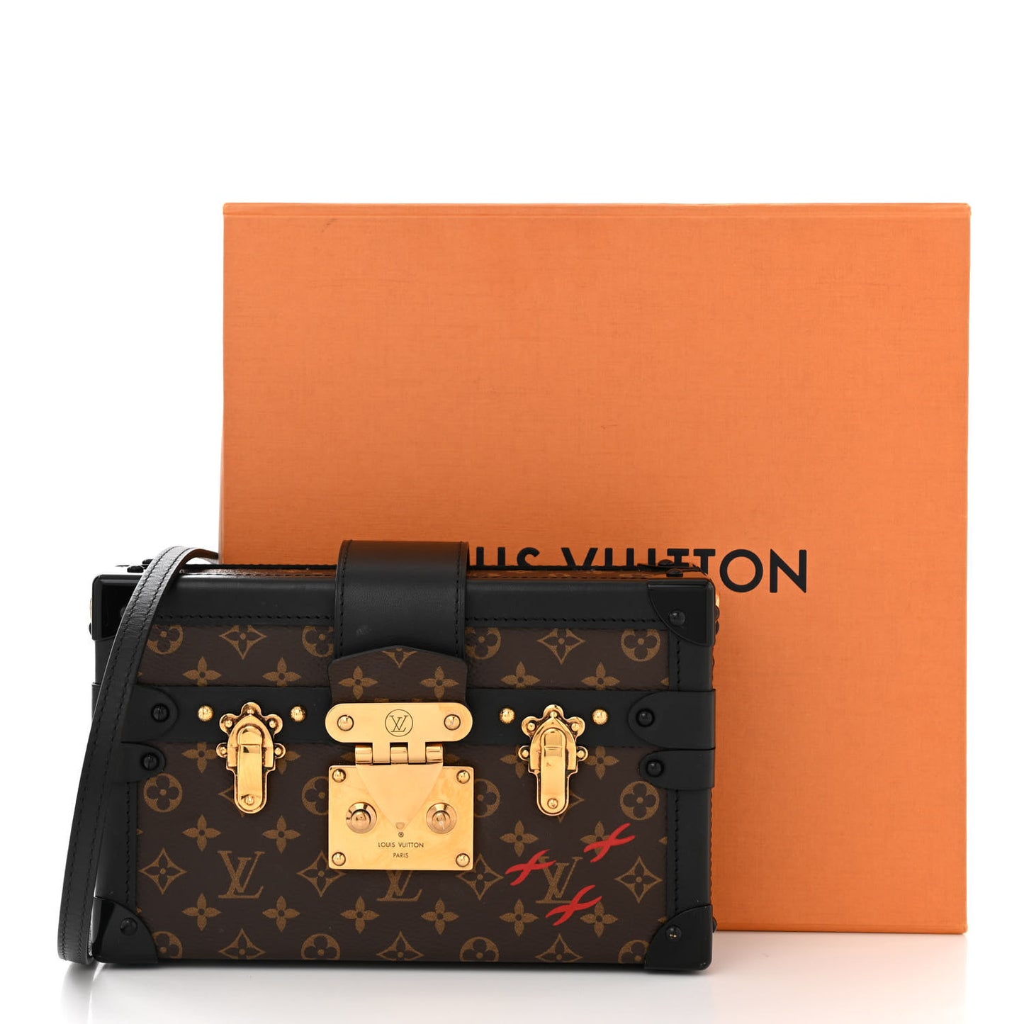 Monogram Petite Malle Black