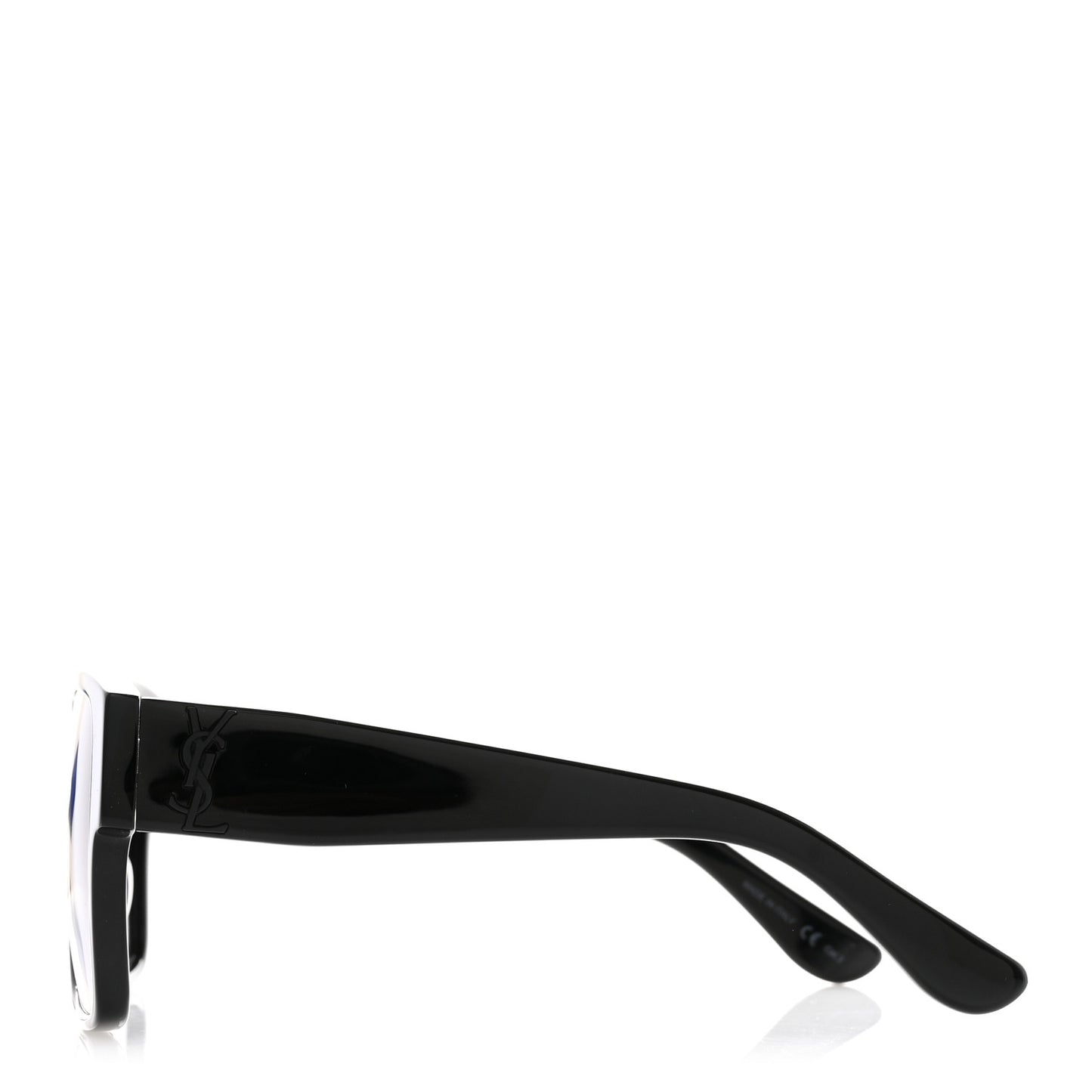 Acetate Flat Top Sunglasses SL M9 002 Black