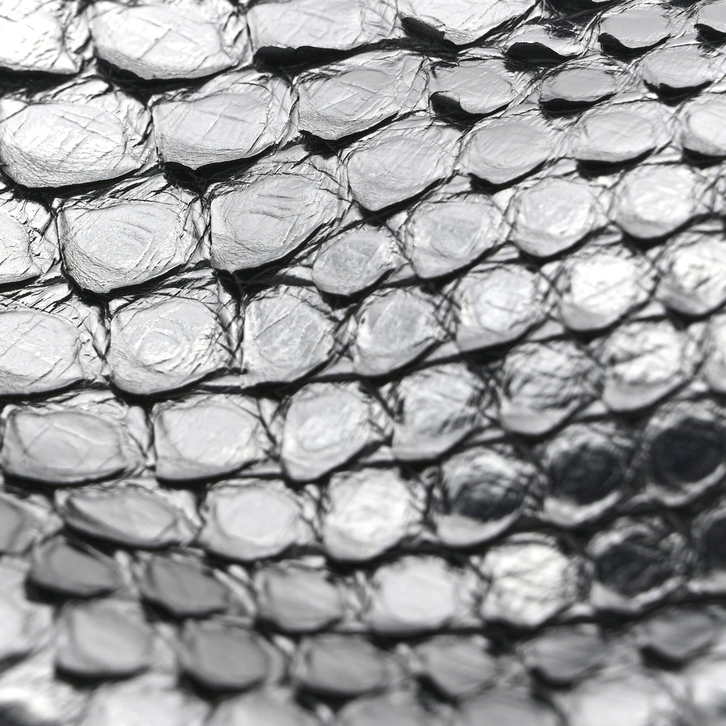 Snakeskin Waist Bag Black