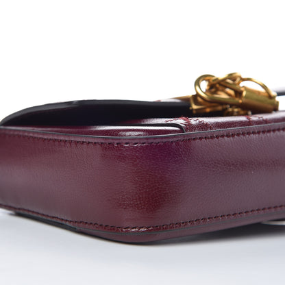 Givenchy Goatskin Quilted GV3 Mini Pocket Convertible Bag Aubergine 7 of 11