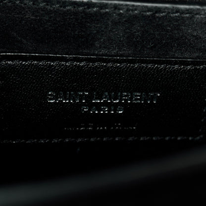 Saint Laurent Calfskin Medium Monogram Sunset Black 6 of 13