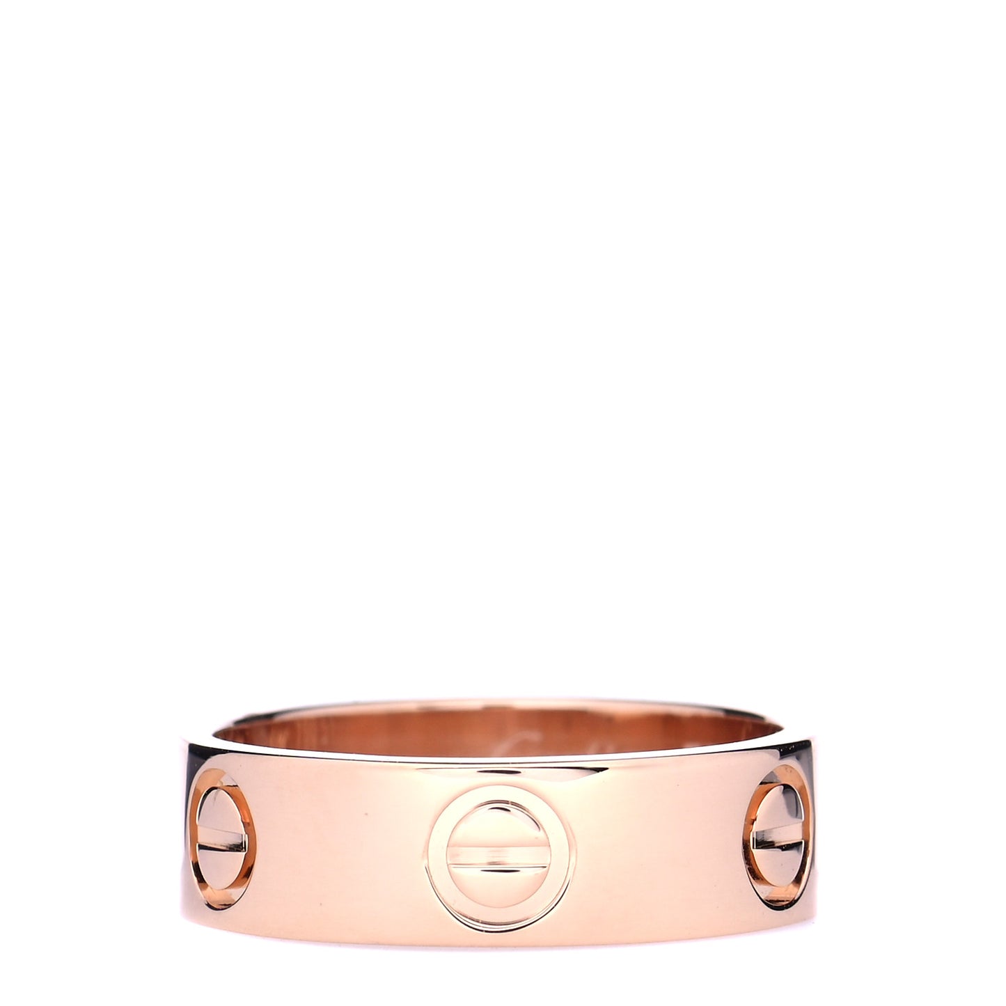 18K Pink Gold 5.5mm LOVE Ring 51 5.75