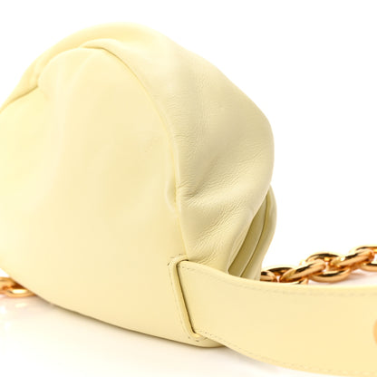 Bottega Veneta Nappa The Belt Chain Pouch Ice Cream 9 of 9