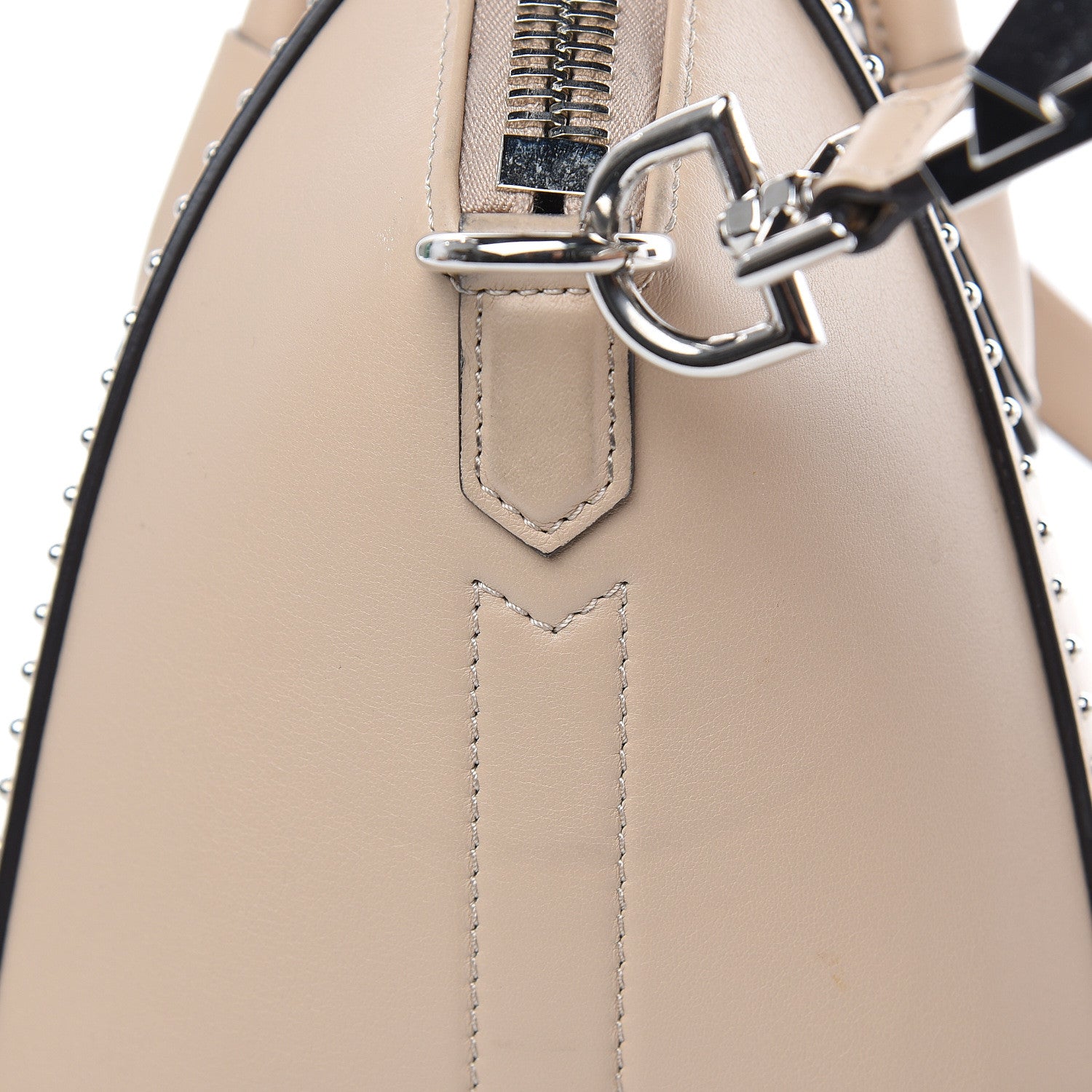 Givenchy Calfskin Small Studded Antigona Nude 21 of 21