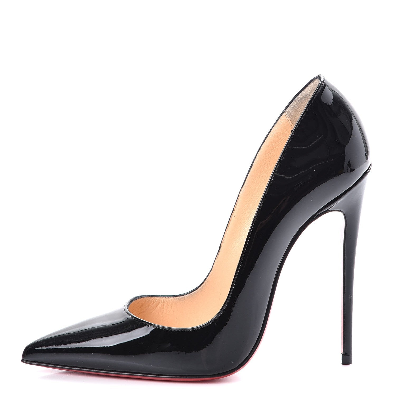 Christian Louboutin Patent So Kate 120 Pumps 37 Black 1 of 8