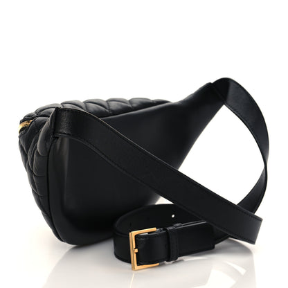Versace Nappa Quilted Medusa Belt Bag Black 3 of 10