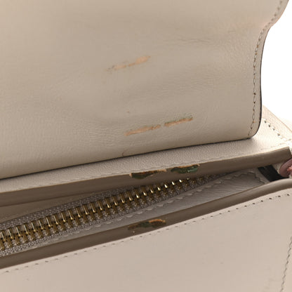 Celine Textured Calfskin Suede Small Tri-Color Trapeze Black 12 of 13