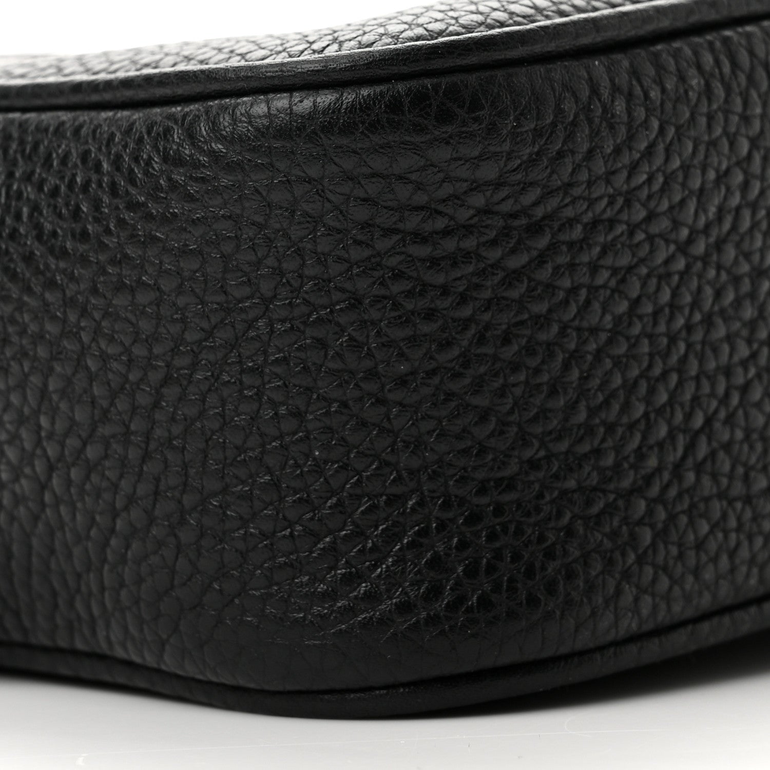 Gucci Pebbled Calfskin Mini Soho Disco Bag Black 9 of 10