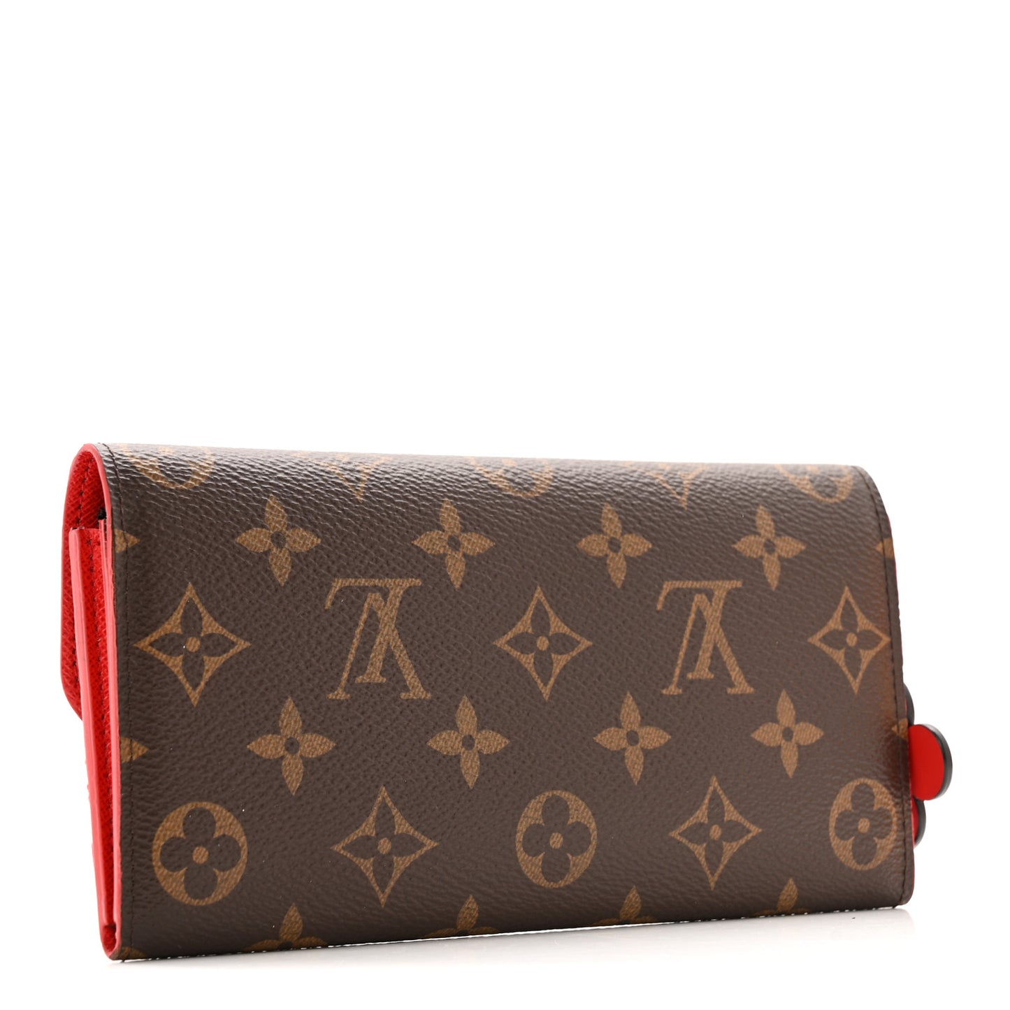 Monogram Bloom Flower Emilie Wallet Coquelicot