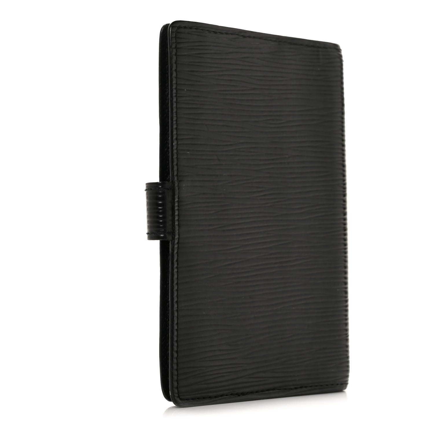 Louis Vuitton Epi Small Ring Agenda Cover Black 3 of 9
