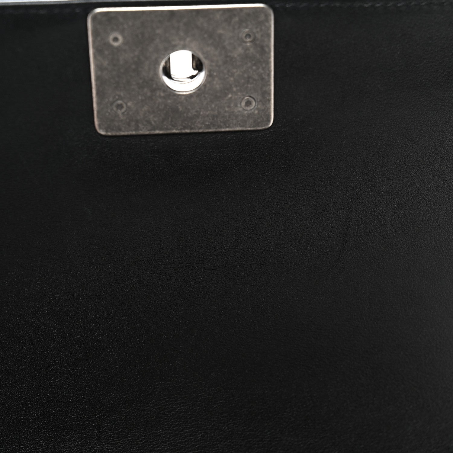 Chanel Lambskin Quilted Medium Boy Flap Black 11 of 11