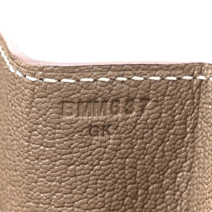Hermes Togo Kelly Messenger Etoupe 7 of 10