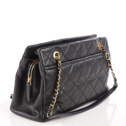 Chanel Caviar Timeless CC Shopping Tote Black 3 of 8