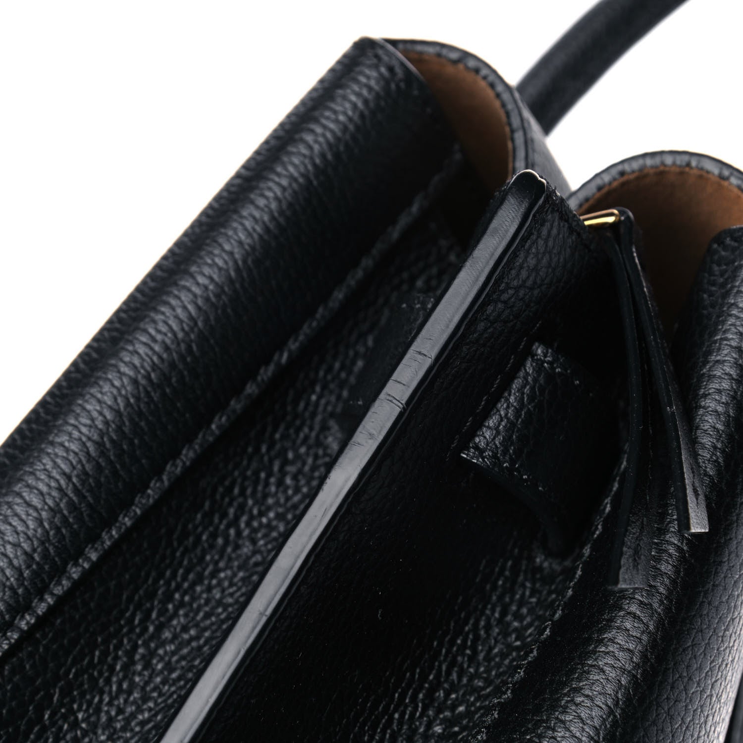 MCM Grained Calfskin Medium Milla Tote Black 5 of 9
