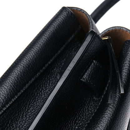 MCM Grained Calfskin Medium Milla Tote Black 5 of 9