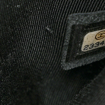 Chanel Lambskin Quilted Large Natural CC Flap Black 8 of 11