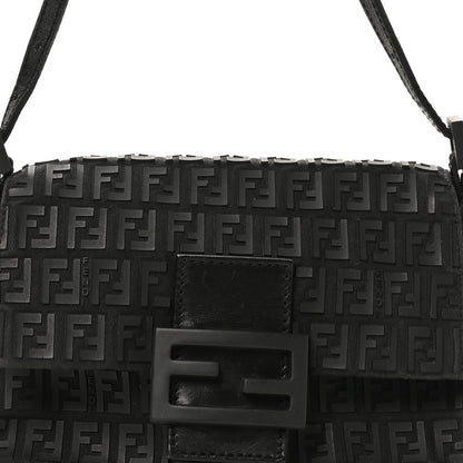 Fendi Zucchino Embellished Mini Mama Baguette Black 8 of 10