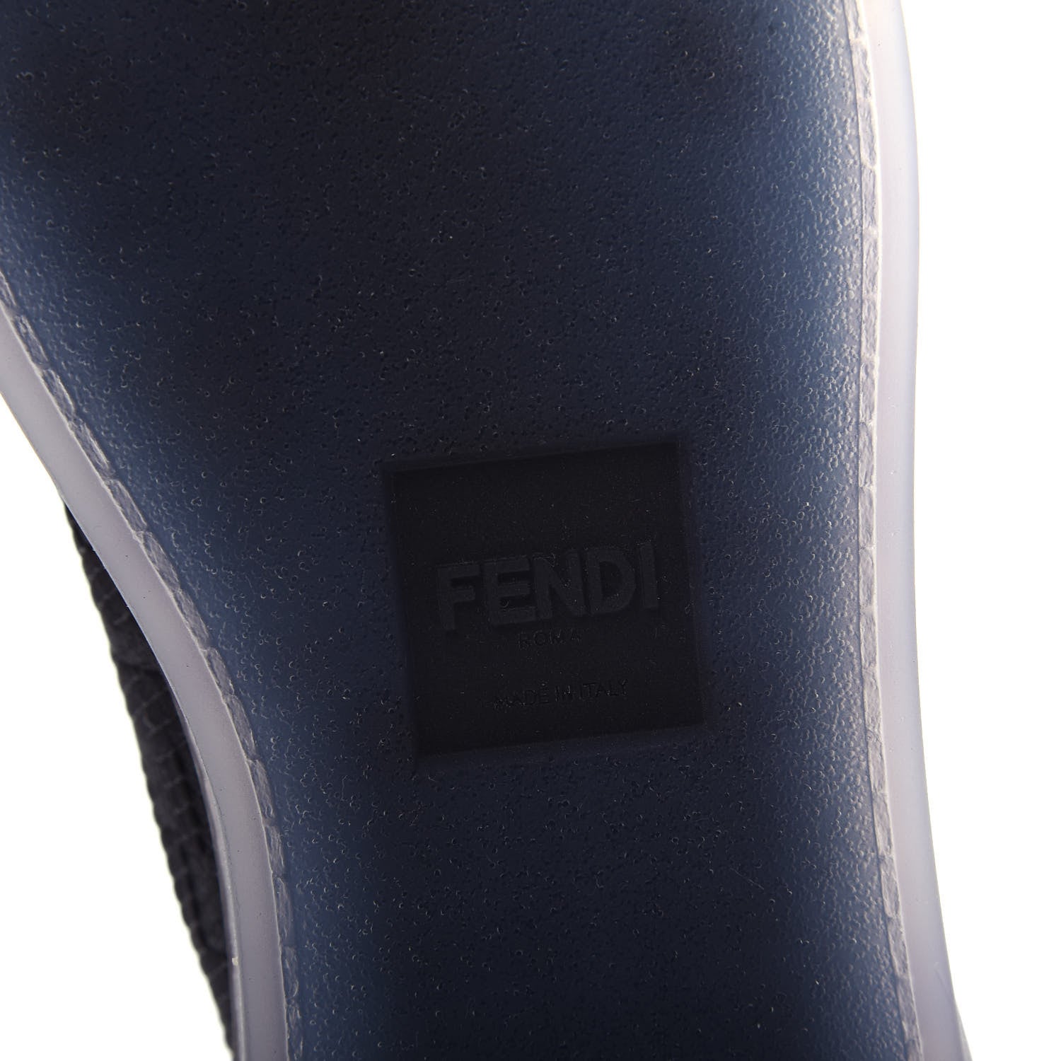 Fendi Corda FF Promenade Low Top Sneakers 37 Black 9 of 11