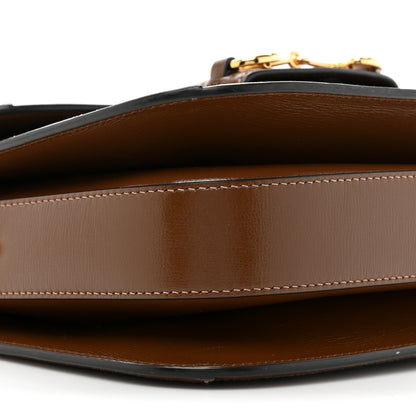 Gucci GG Supreme Monogram Horsebit 1955 Shoulder Bag Beige Brown Sugar 10 of 14