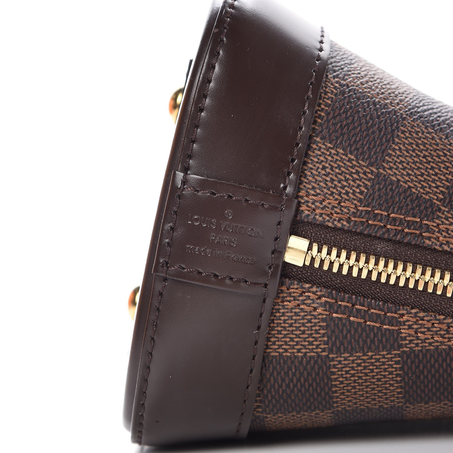 Louis Vuitton Damier Ebene Alma BB 8 of 9